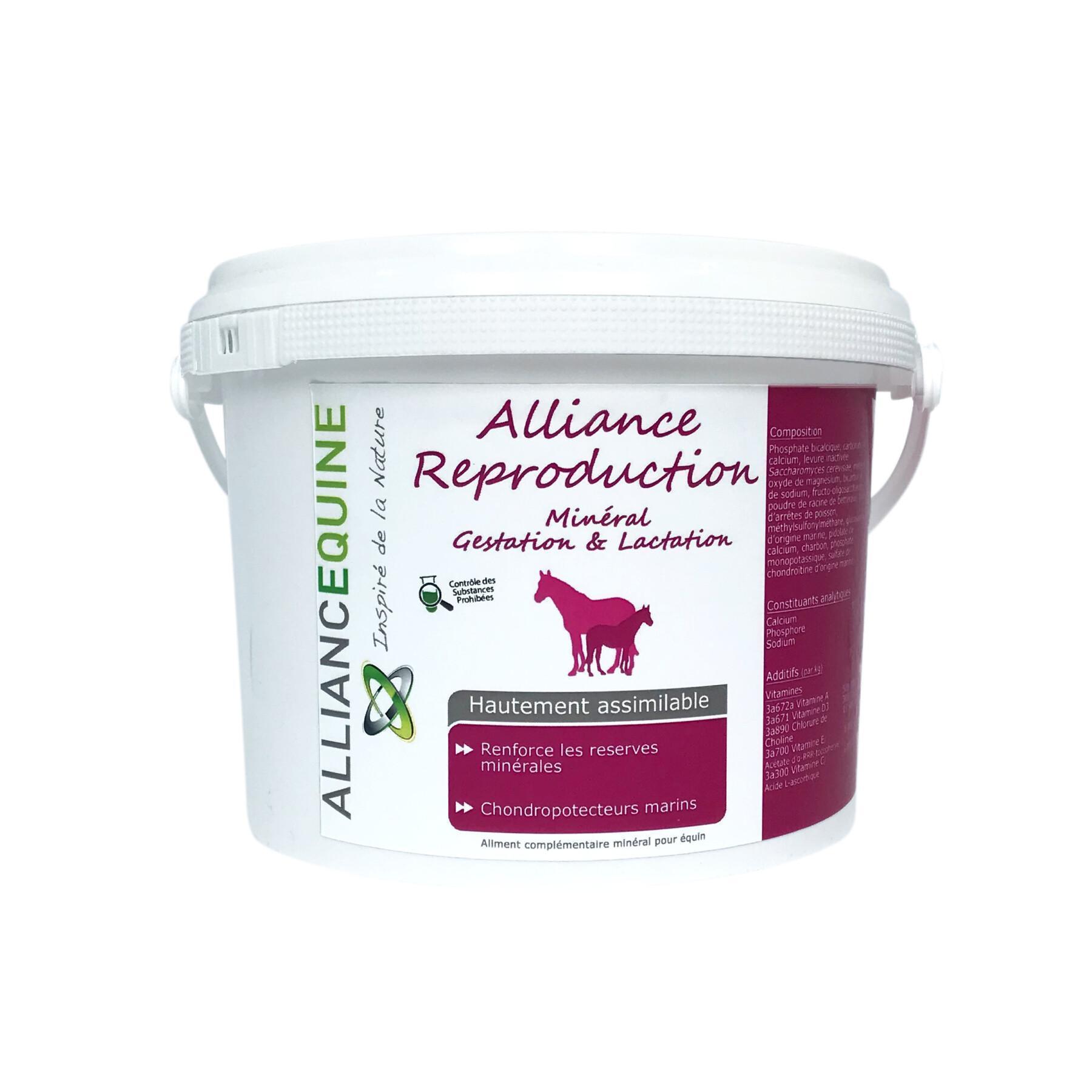 Suplemento alimenticio mineral para yeguas Alliance Equine Alliance Reproduction