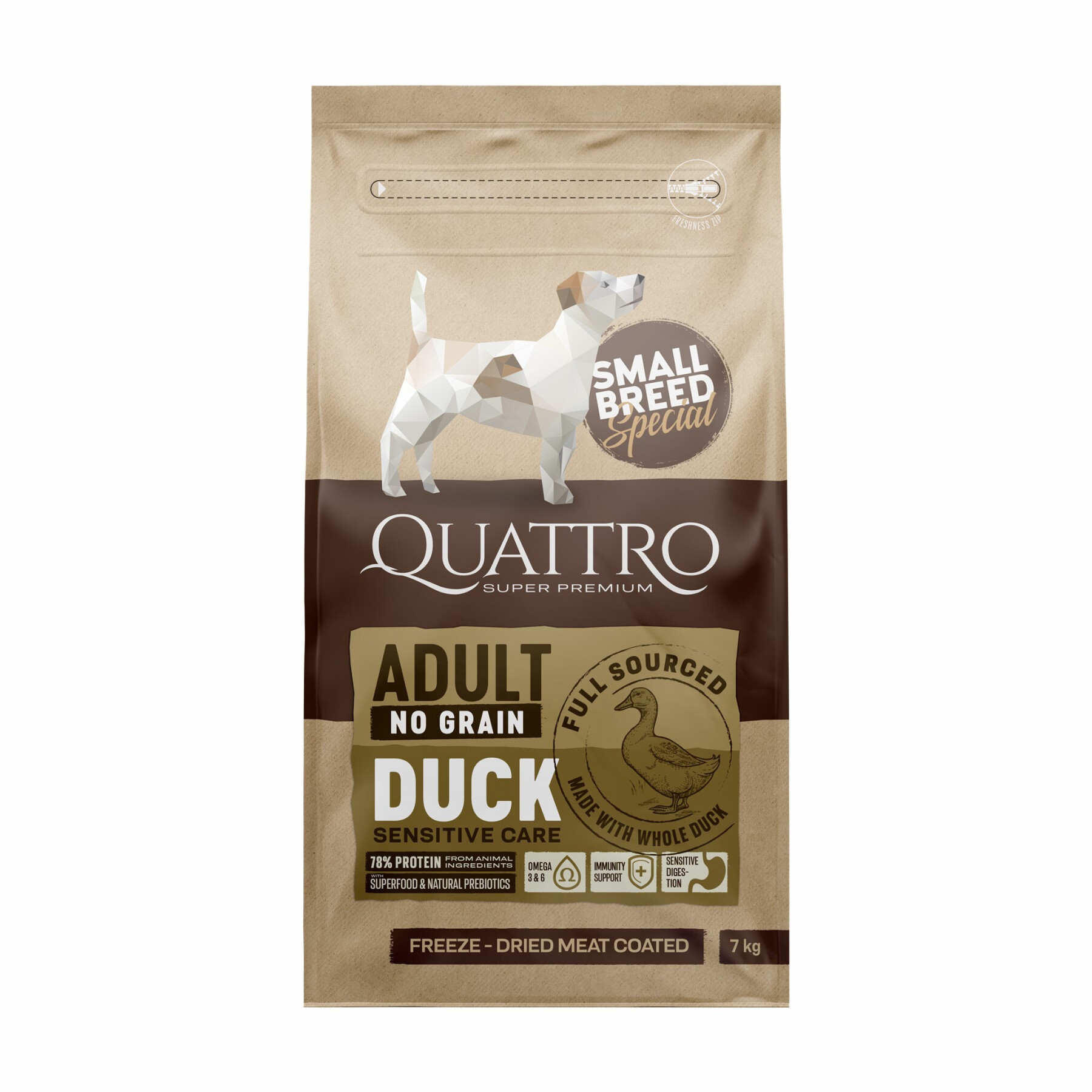 Pienso para perros de raza pequeña BUBU Pets Quatro Super Premium