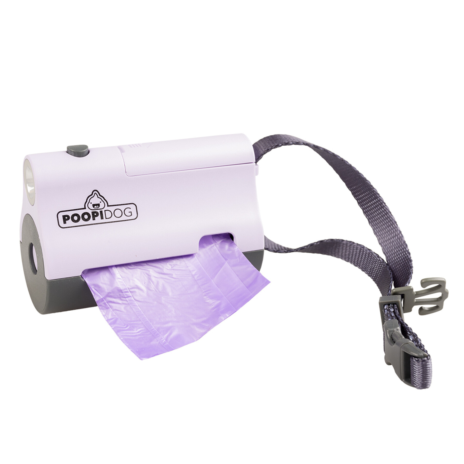 Dispensador LED de bolsas de caca Duvoplus