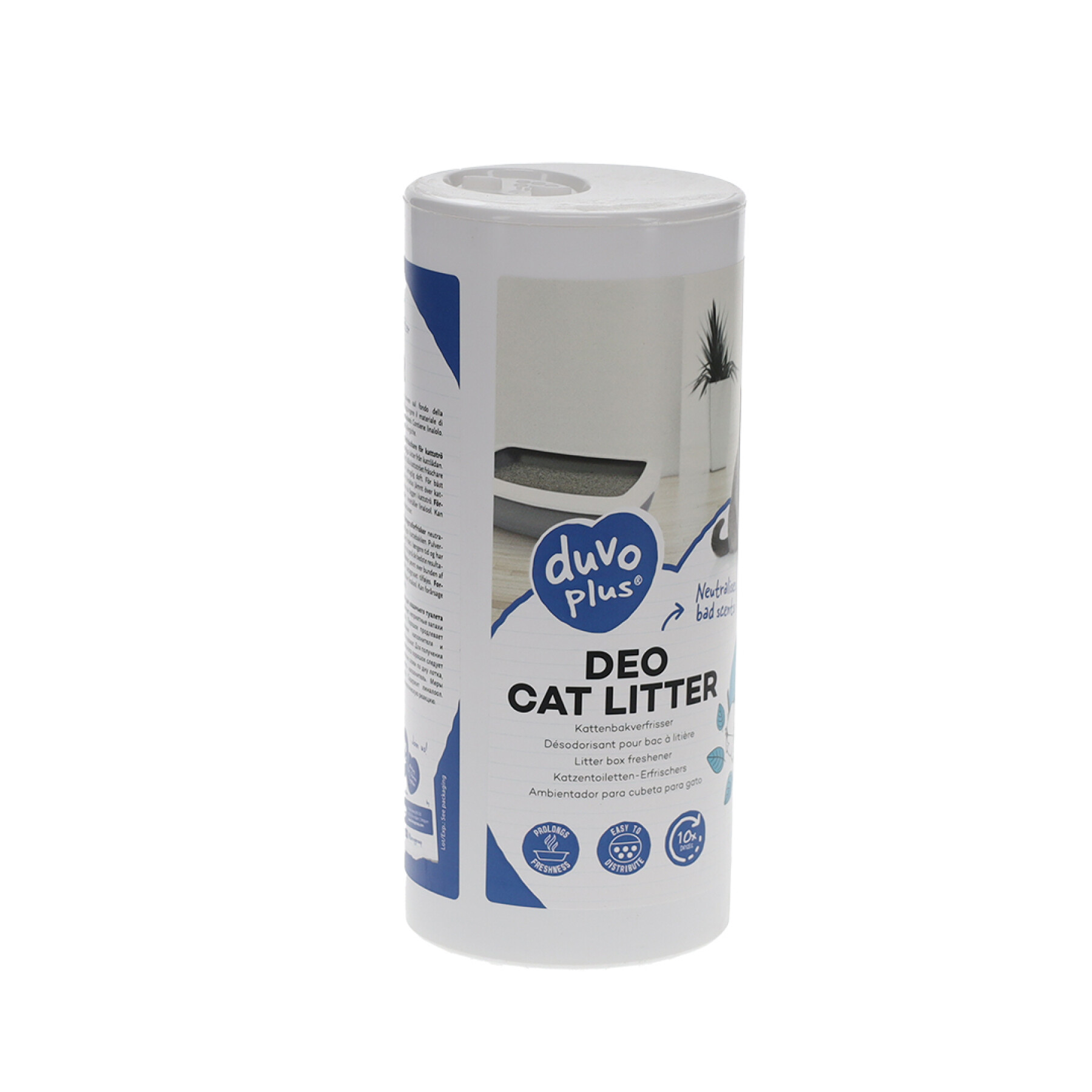 Desodorante de algodón para gatos Duvoplus