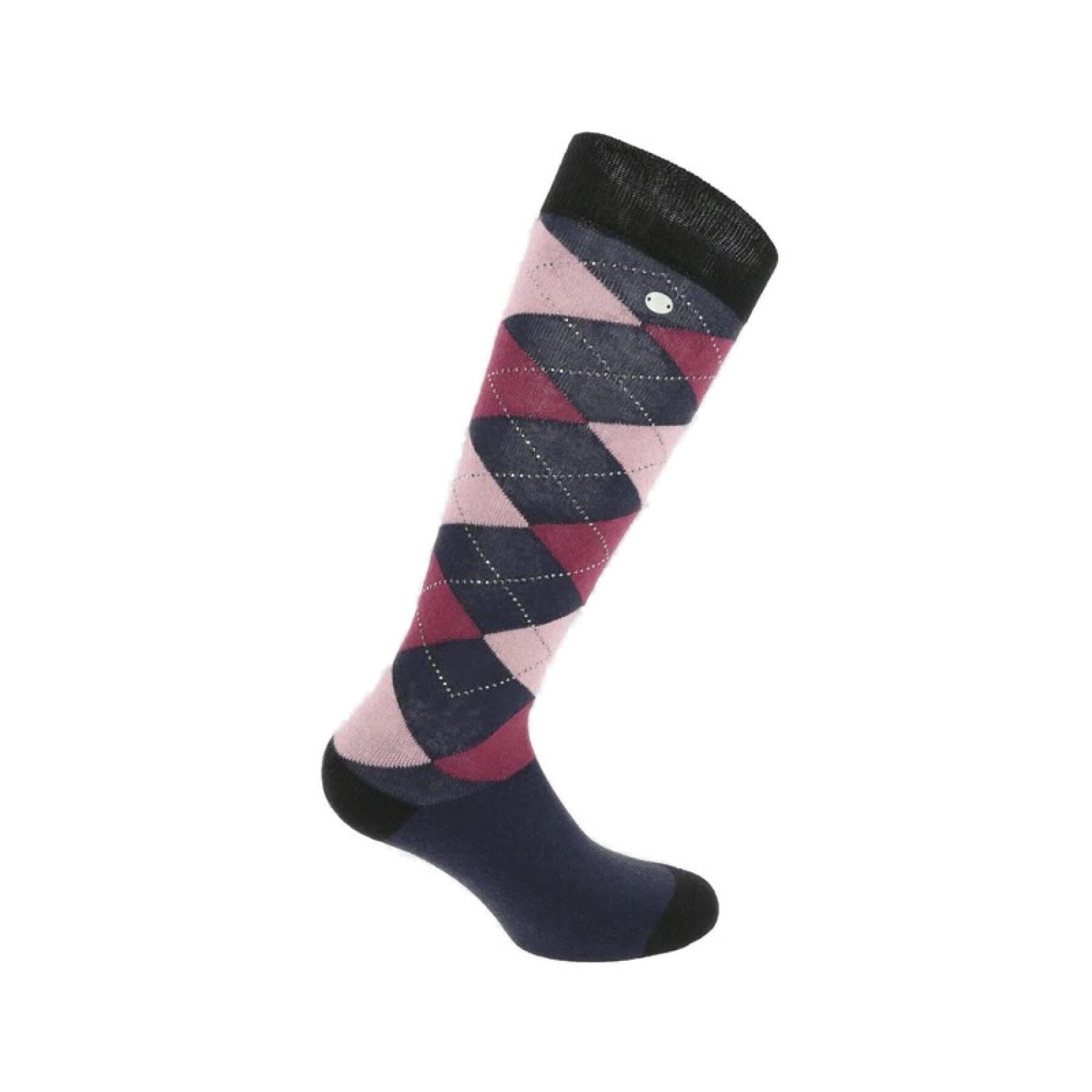 Calcetines de montar para mujer Equithème Girly