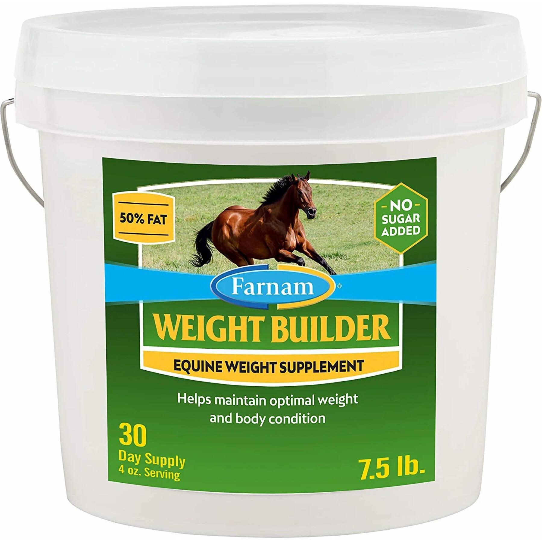 Complemento alimenticio para caballos Farnam Weight Builder