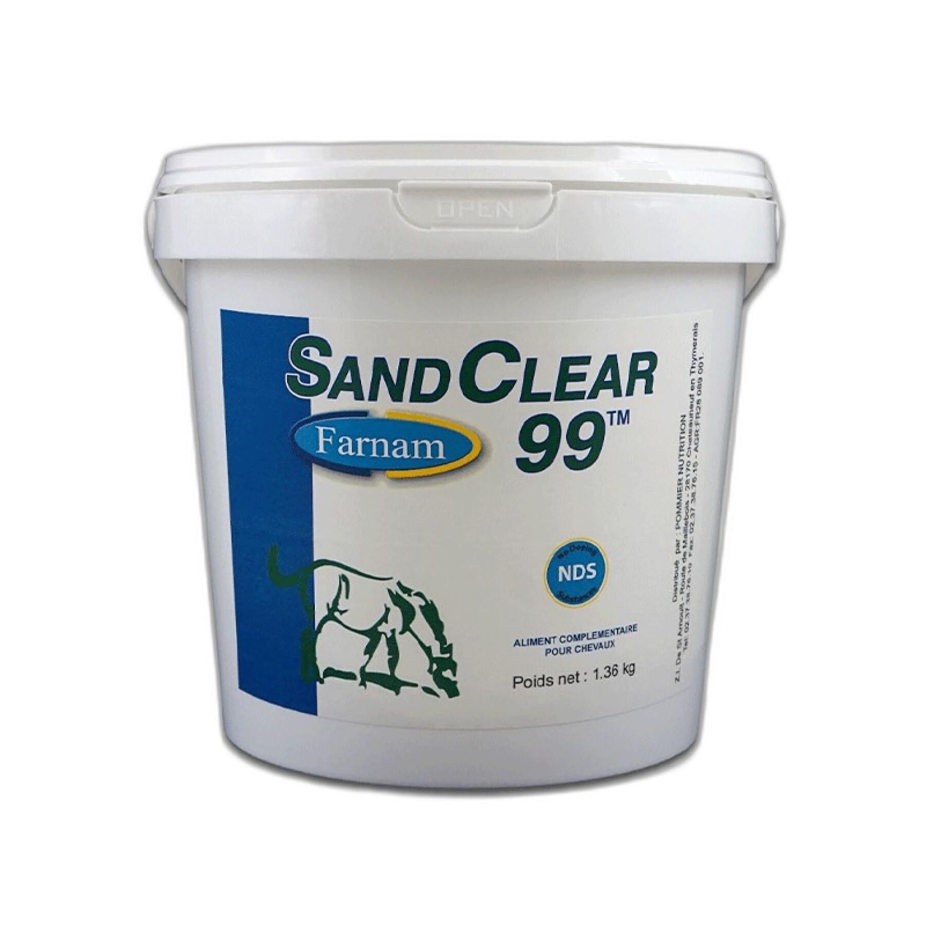 Complemento alimenticio de apoyo articular para caballos Farnam Sand Clear