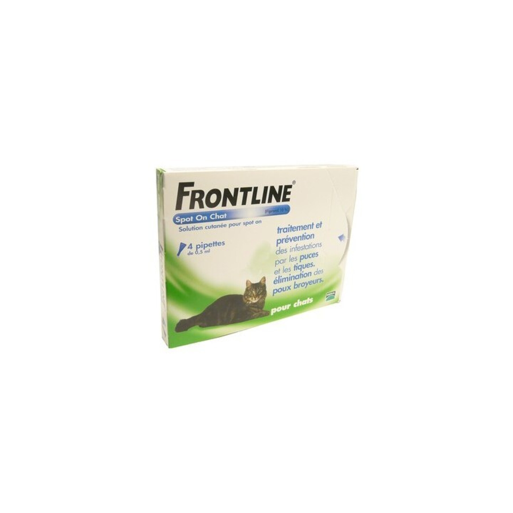 Control de plagas de gatos Frontline Spot On (x4)