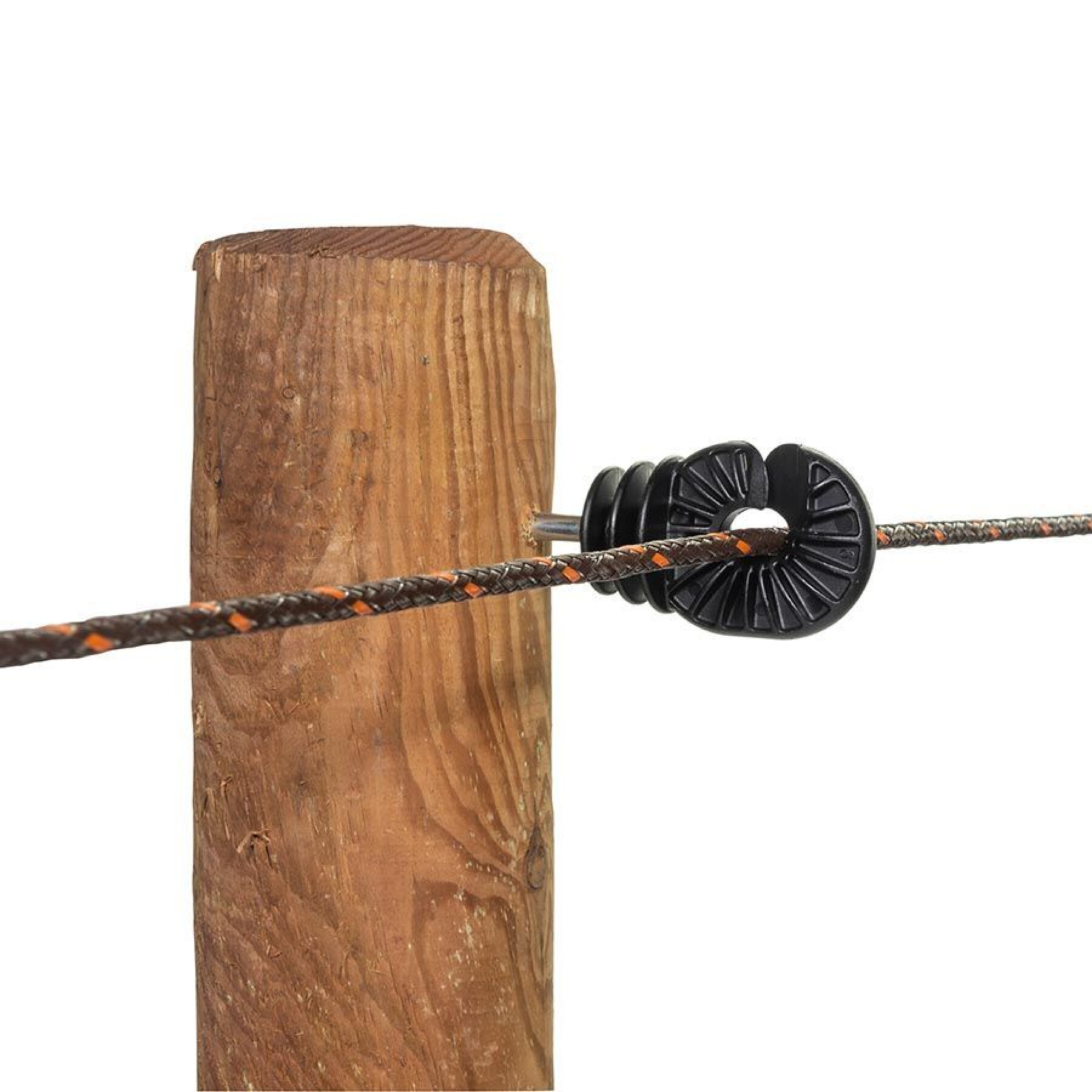 Aisladores para cercas eléctricas de tornillo bs super wood Gallagher (x100)
