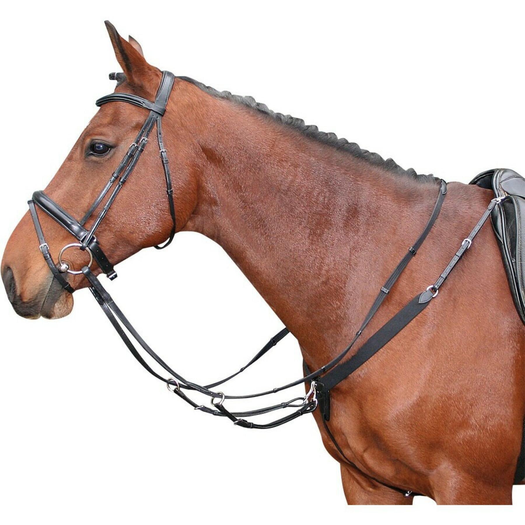 Collar de caza elástico para caballos Harry's Horse