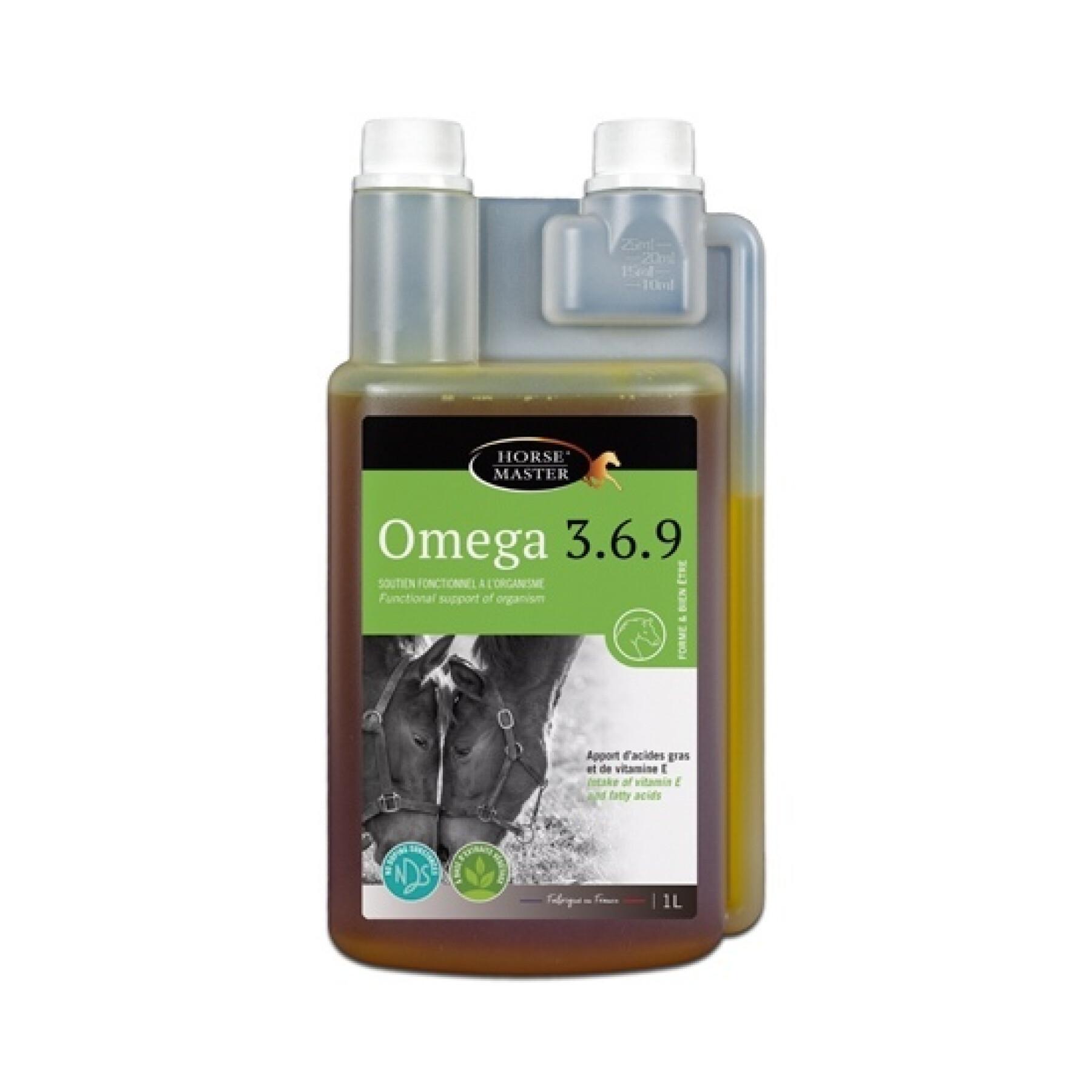Vitaminas y minerales para caballos Horse Master Omega 3,6 et 9