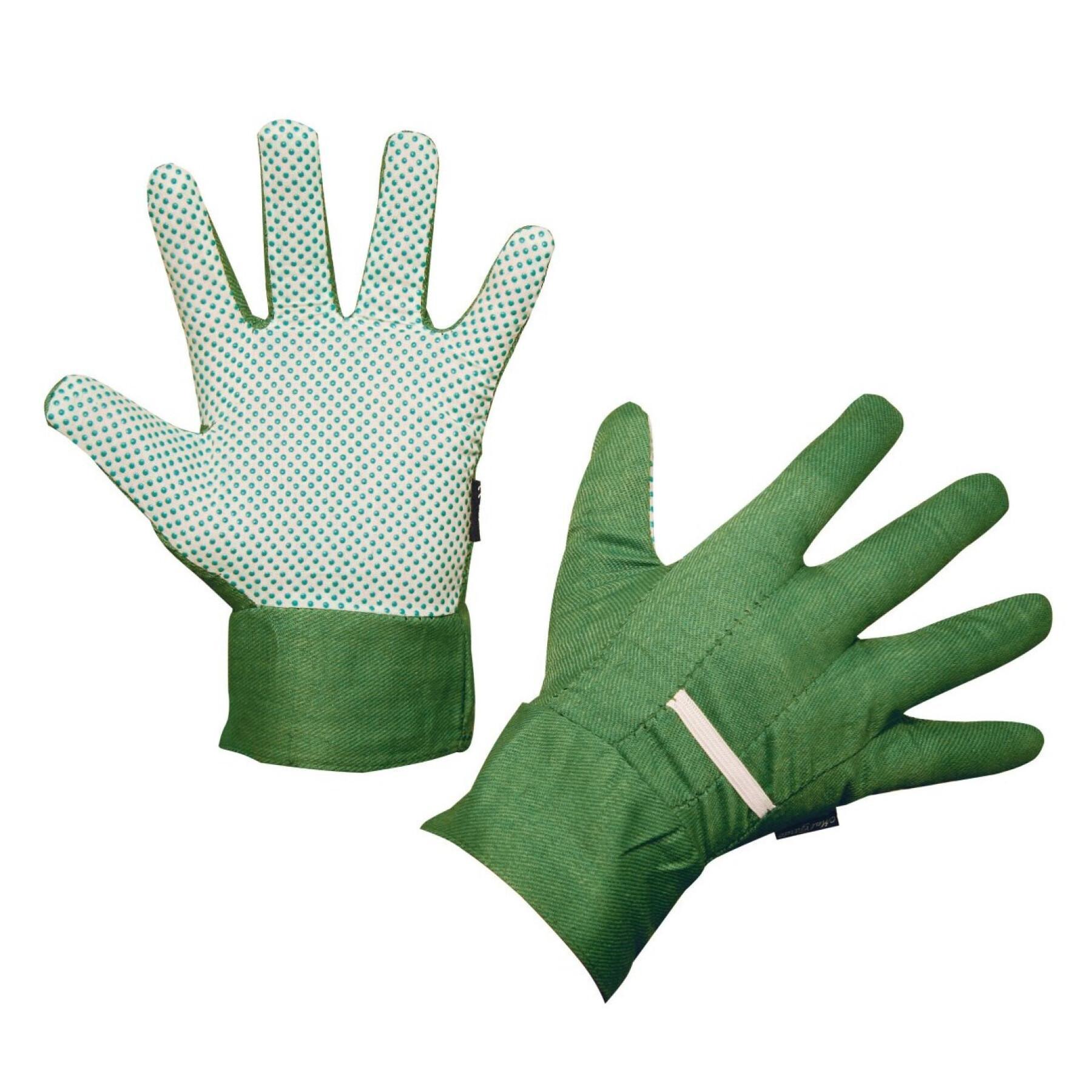 Lote de 6 guantes de jardinería Kerbl Gardo