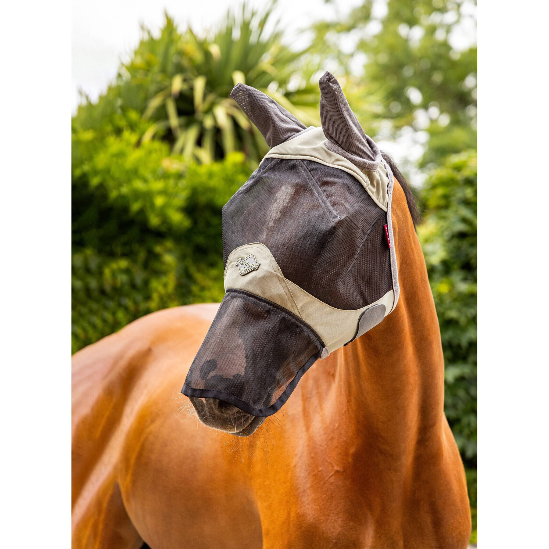 Máscara antimoscas para caballos LeMieux Visor-Tek