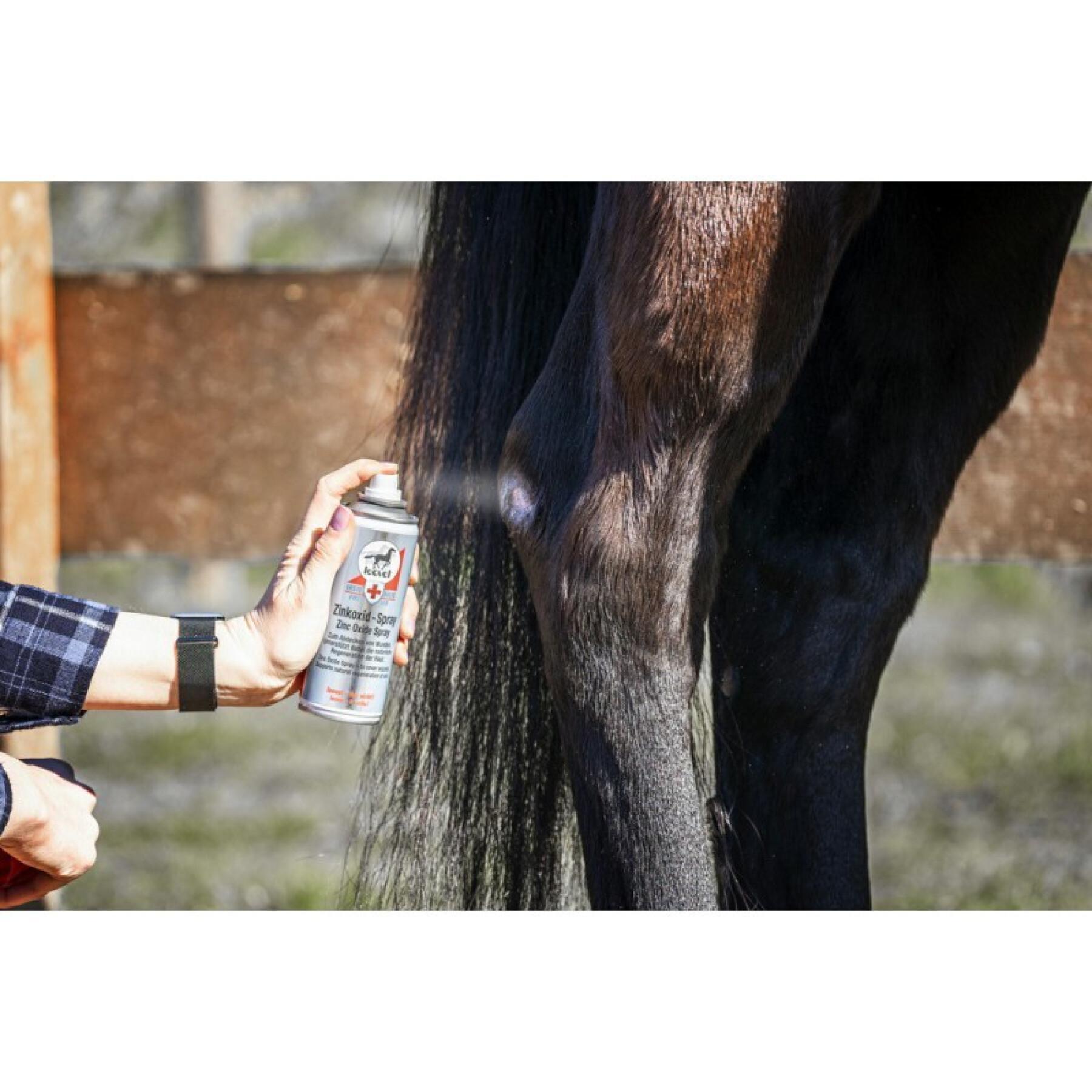 Spray de zinc para heridas en caballos Leovet