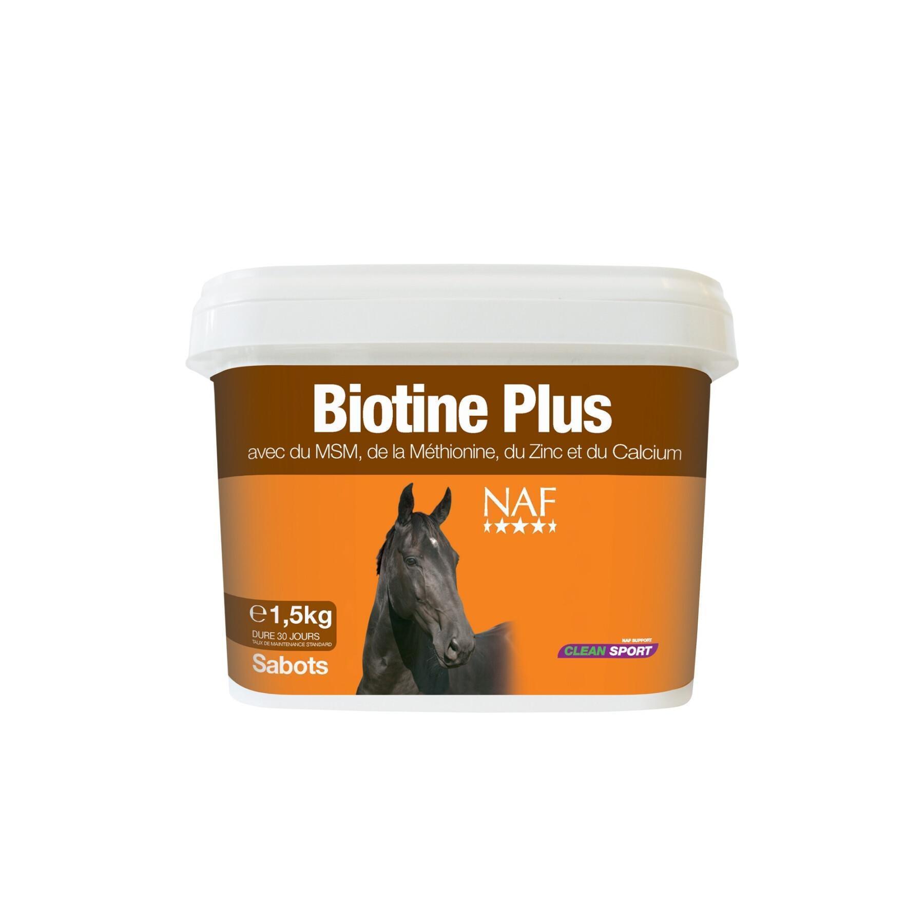 Suplemento de apoyo articular para caballos NAF Biotine