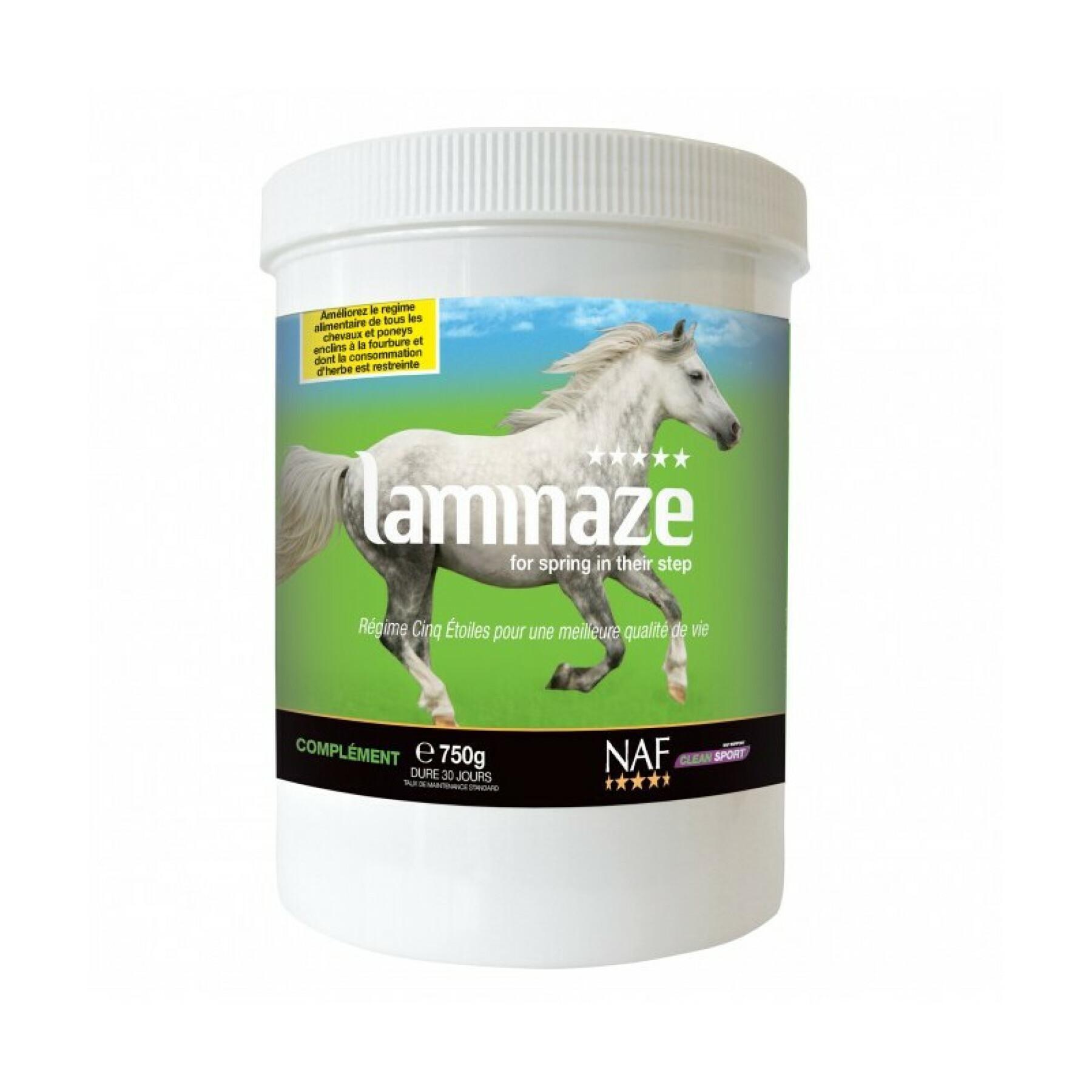 Suplemento digestivo para caballos NAF Laminaze
