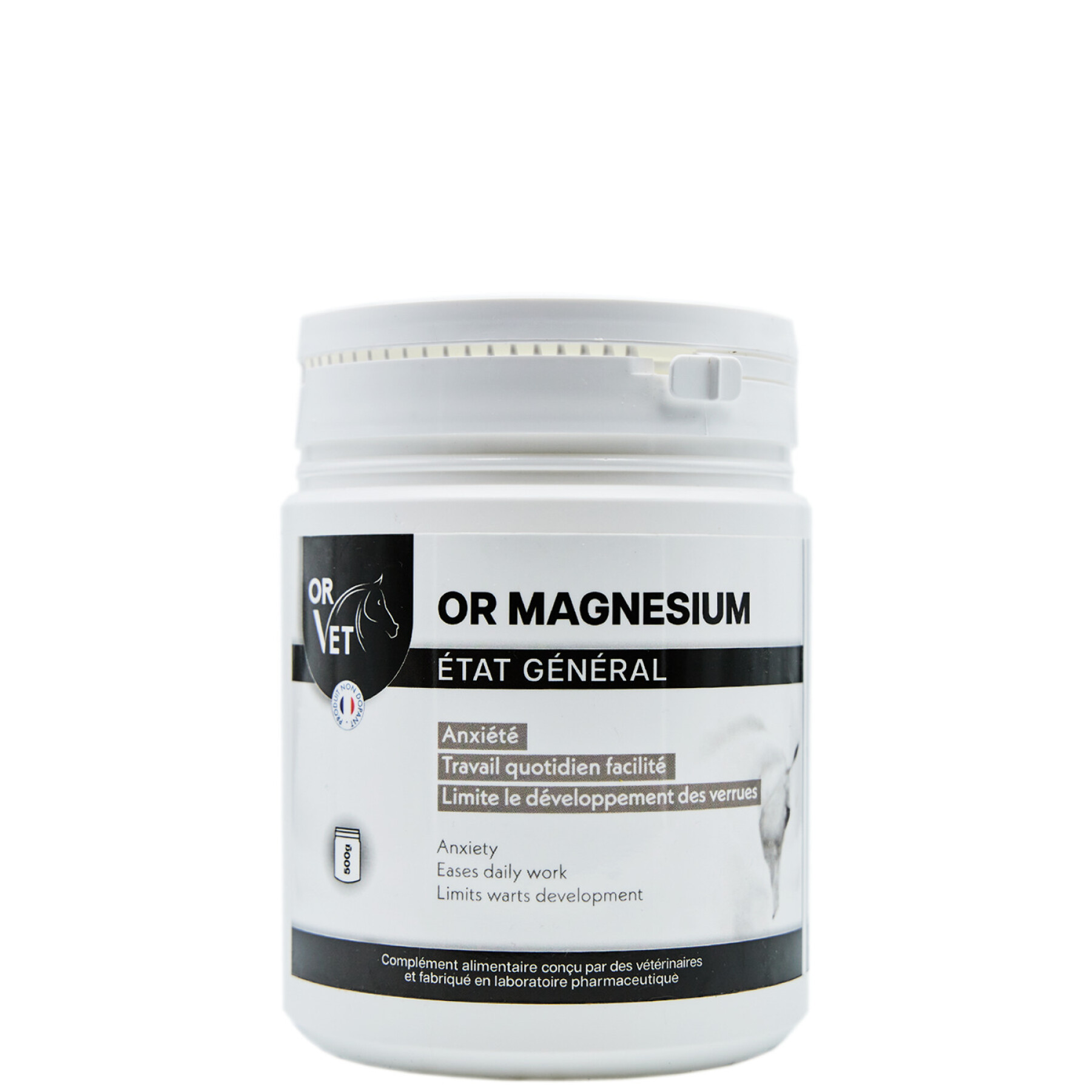 Suplemento alimentario gestión del estrés caballo OR-VET Or-Magnesium
