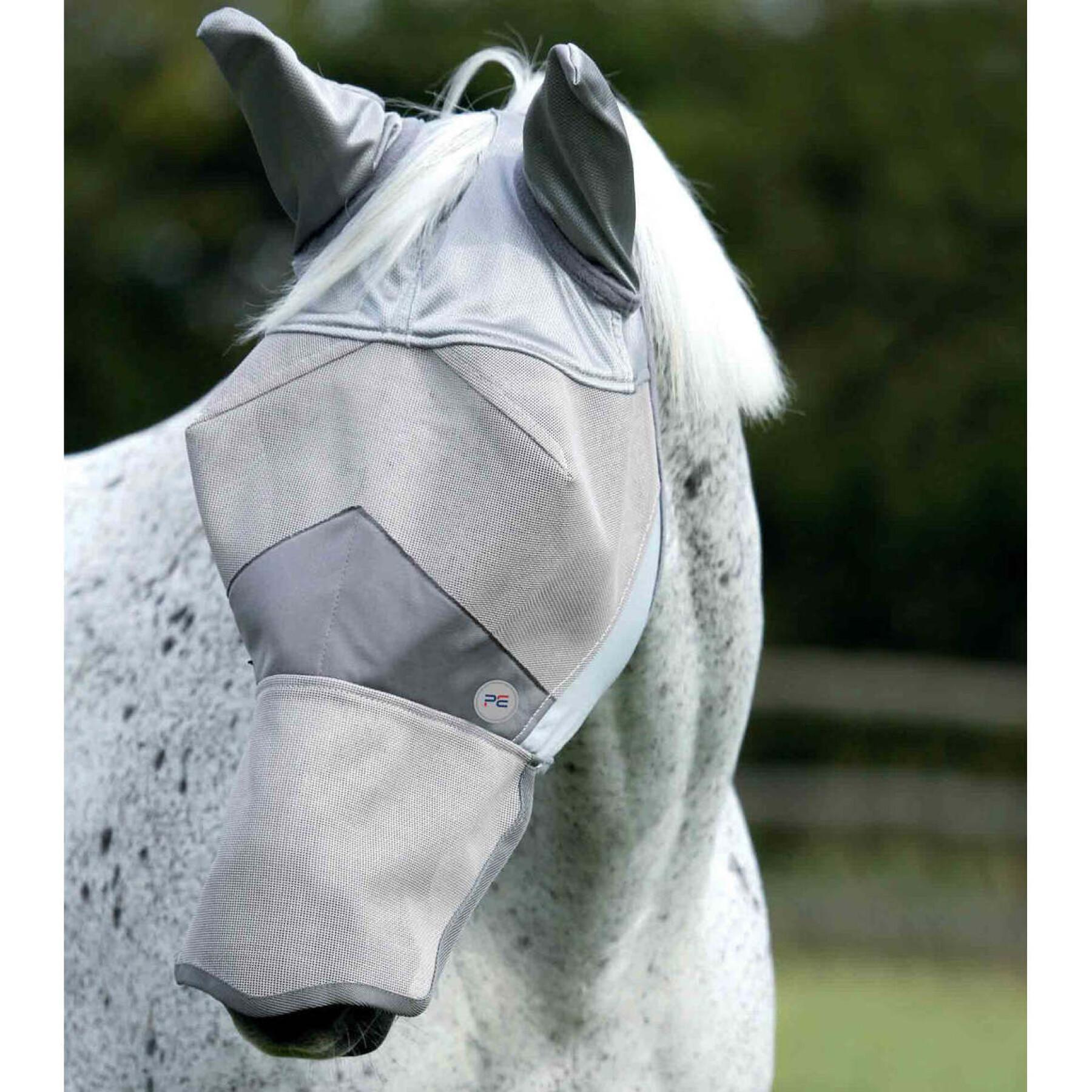 Máscara antimoscas para caballos Premier Equine Buster Xtra