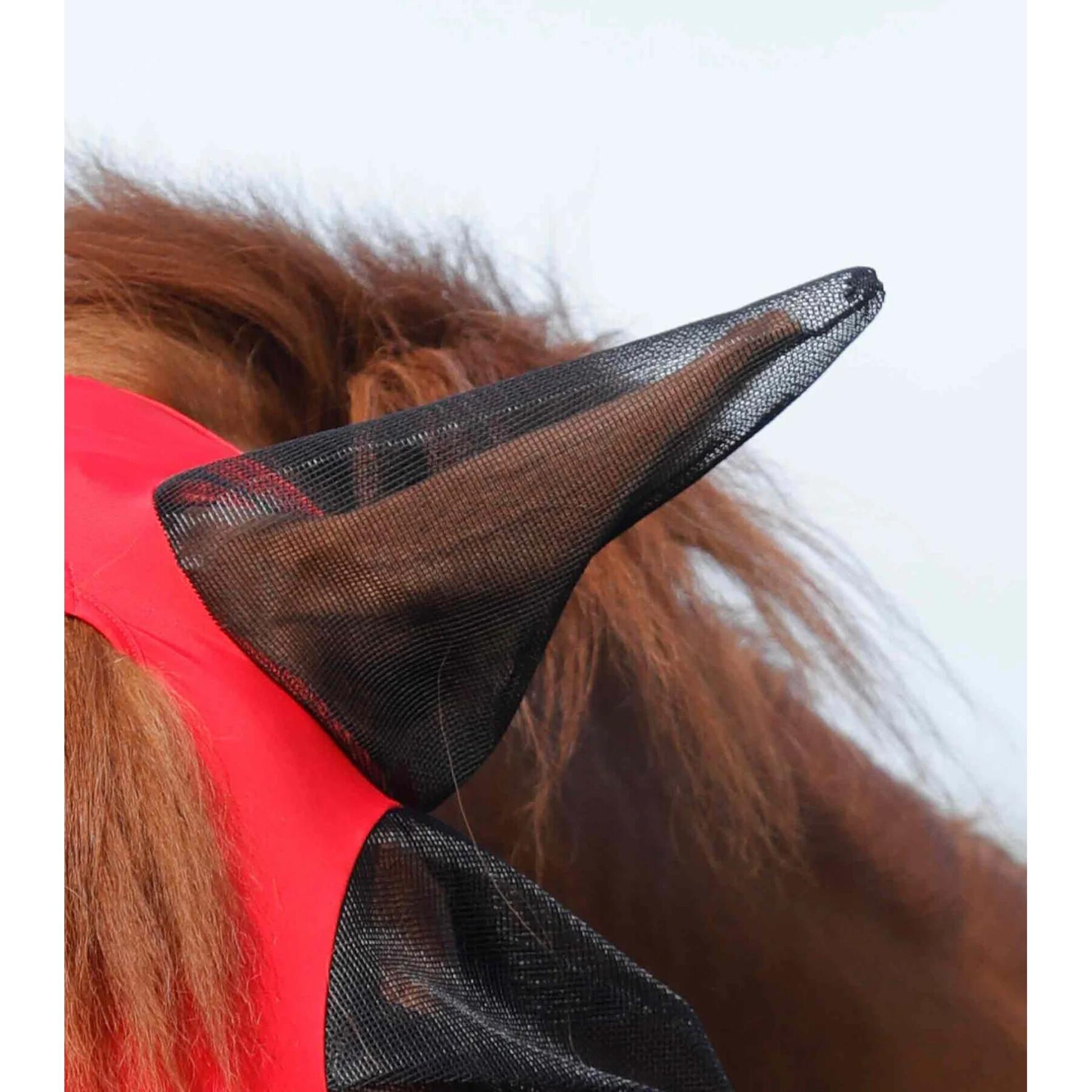 Máscara antimoscas para caballos Premier Equine Comfort Tech Xtra Lycra