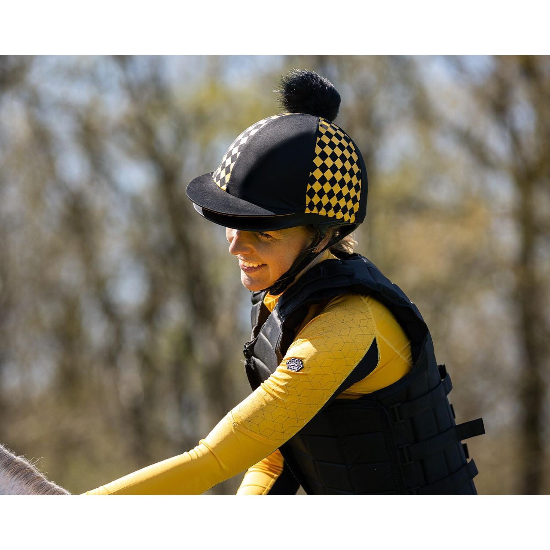 Funda para casco de equitación QHP Omaha