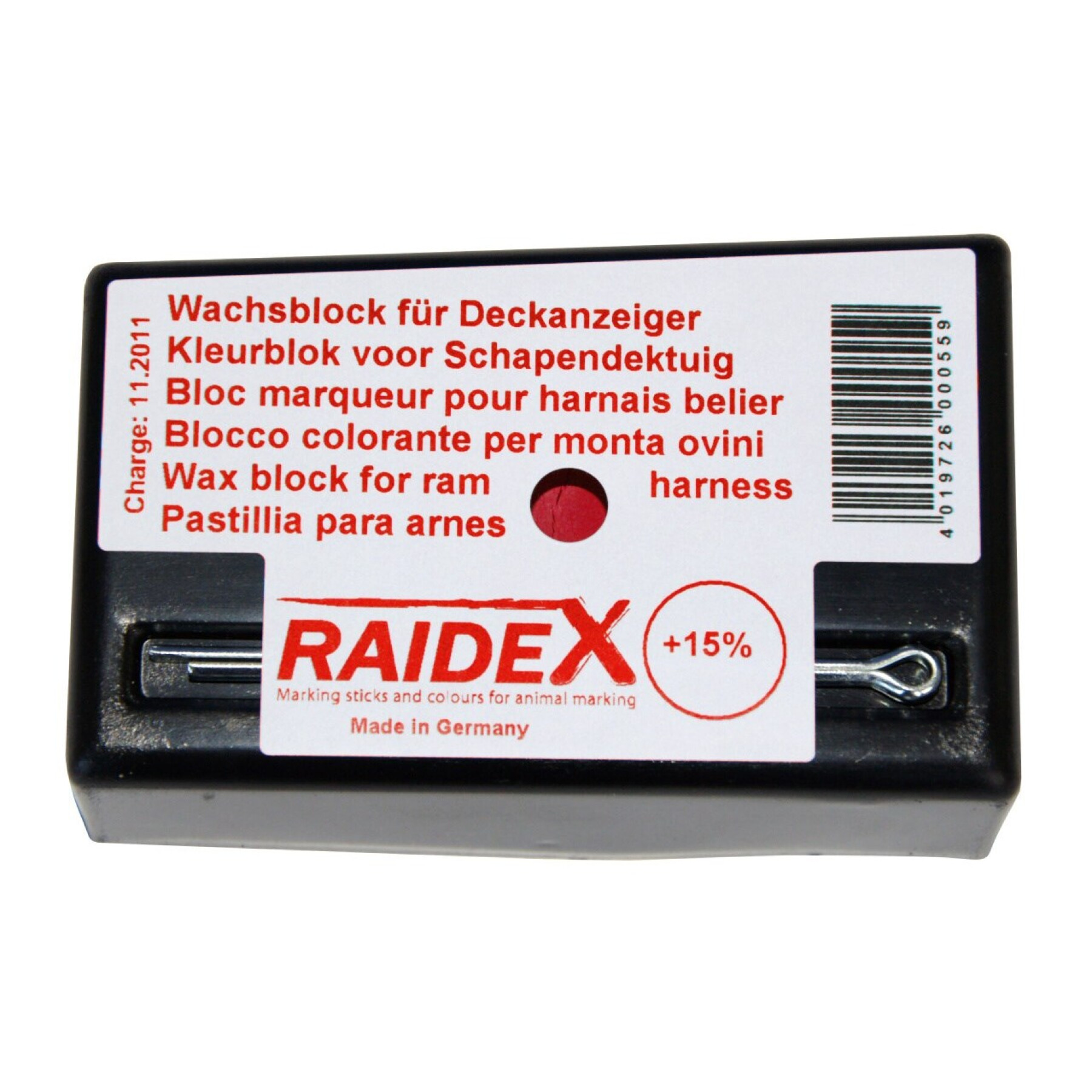 Bloque marcador de carnero Raidex
