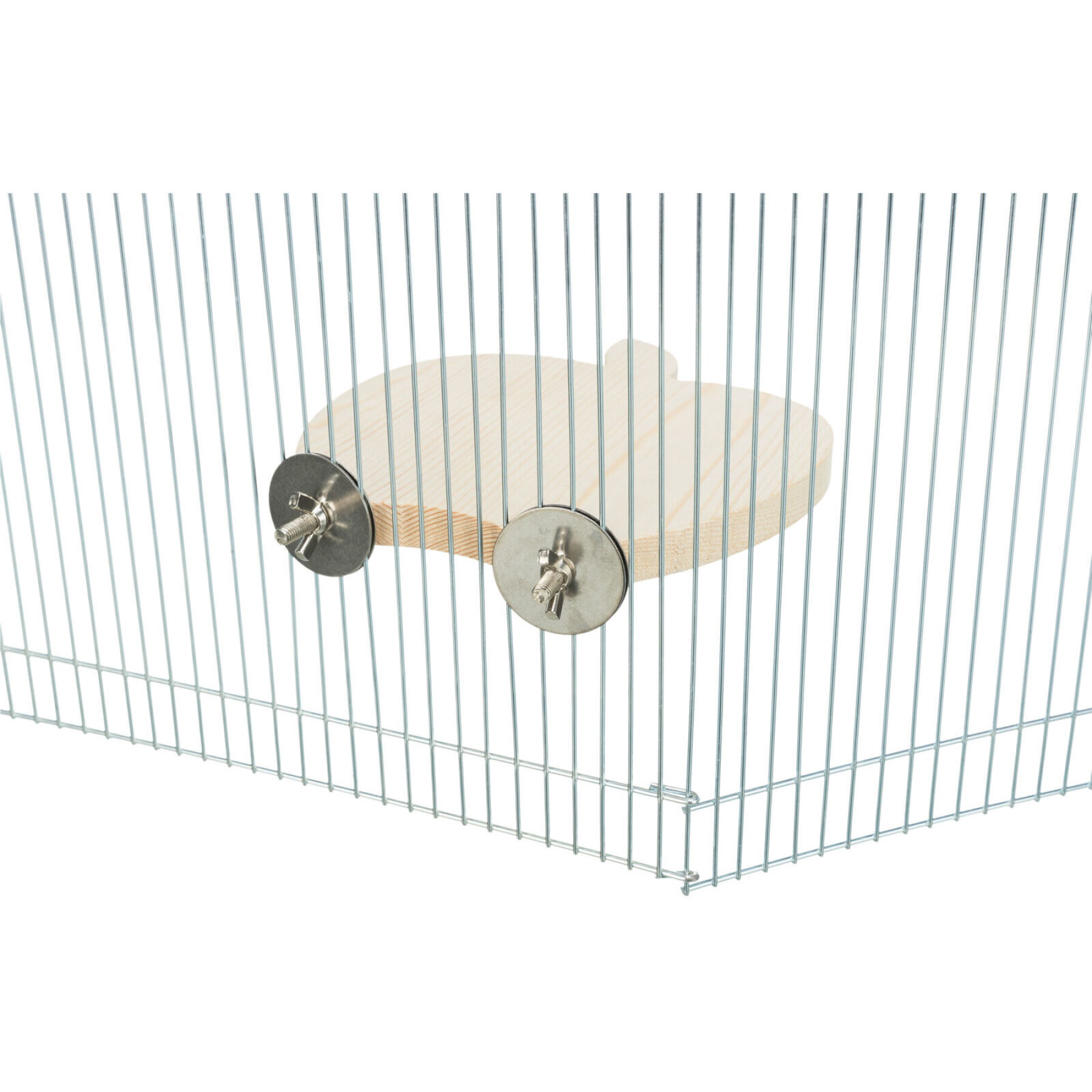 Refugio y plataforma para roedores, madera Trixie (x3)
