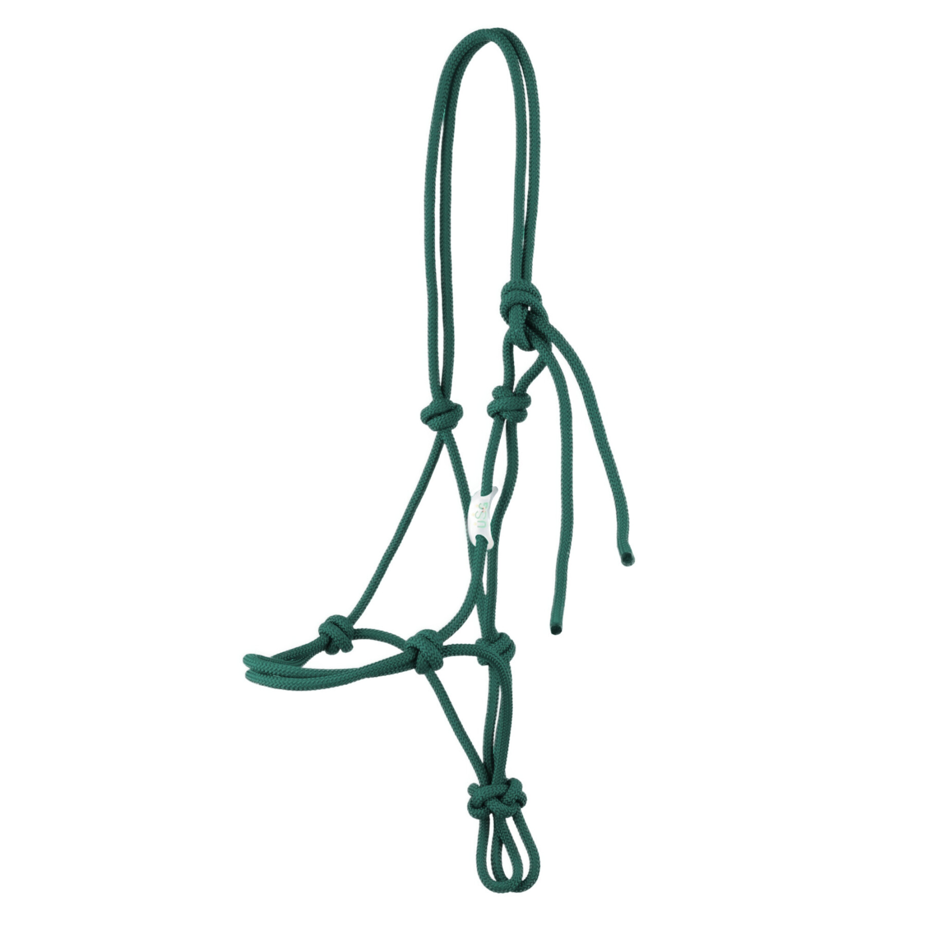 Cabestro de cuerda anudada para caballos USG Basic