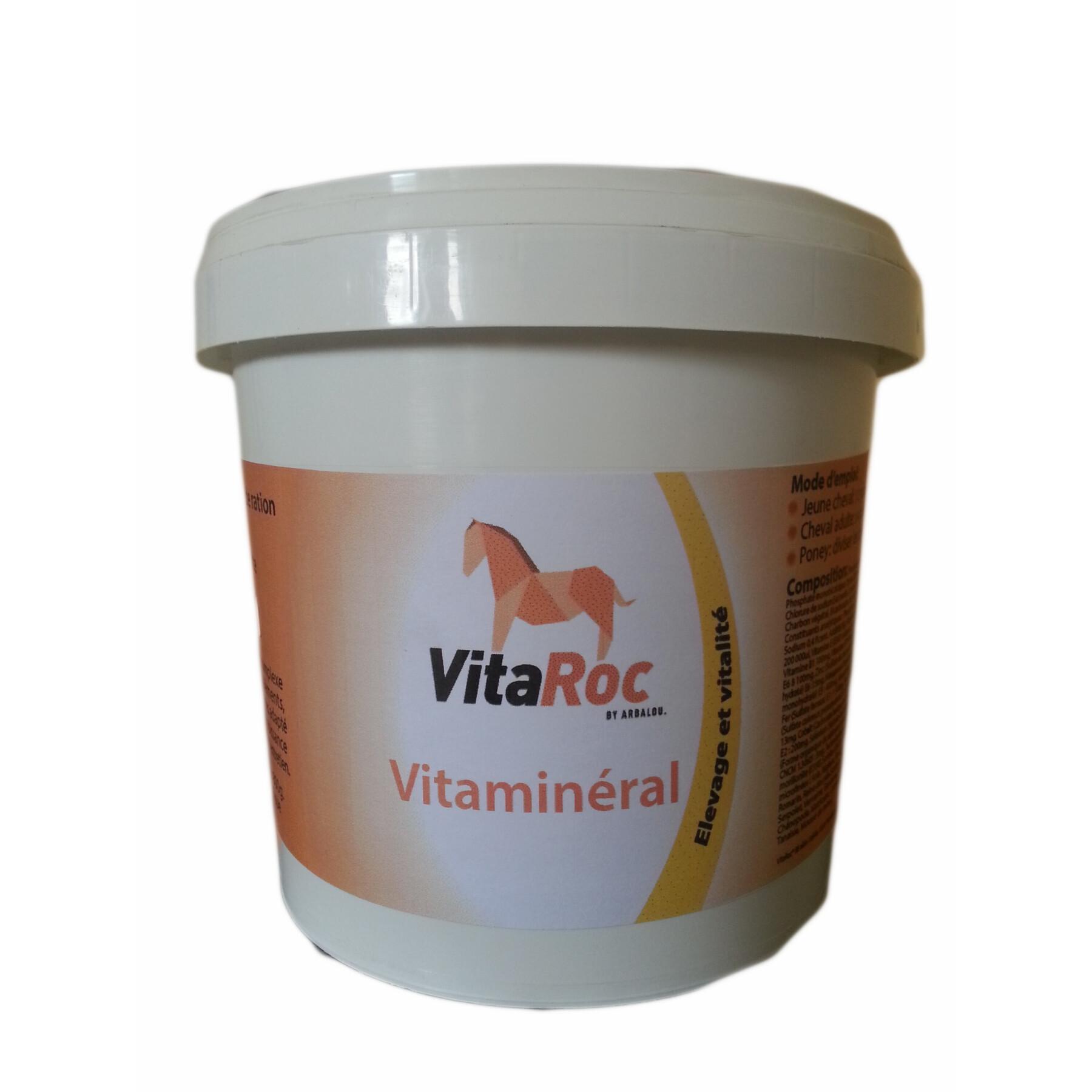 Vitaminas y minerales para caballos VitaRoc by Arbalou Vitaminéral