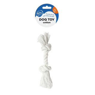 Cuerda de algodón para perros con lazo Duvoplus