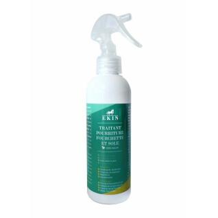 Spray para el tratamiento de la podredumbre severa de la suela y la ranilla para caballos Ekin 200 mL