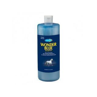 Champú para caballos Farnam Wonder Blue 946 ml