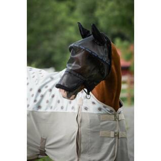 Máscara anti moscas para caballos de montura Horze