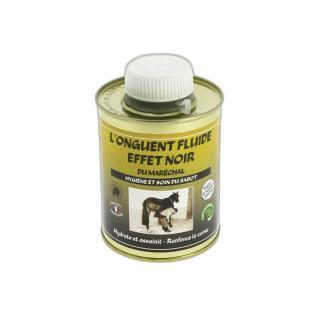 Cuidado de los cascos de los caballos con efecto negro La Gamme du Maréchal Onguent Fluide - Pot 500 ml