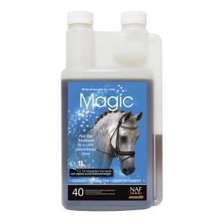 Complemento alimenticio de alto rendimiento para caballos NAF Magic Liquid