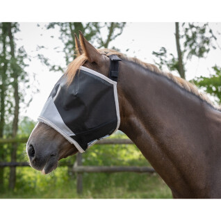 Gorro antimoscas para caballos sin orejas QHP Solaire