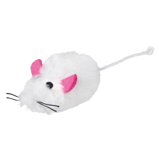 Peluche para gato ratón de pelo largo Trixie (x48)