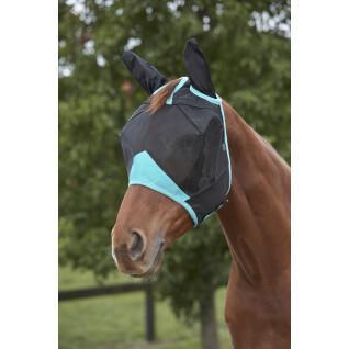 Máscara antimoscas para caballos Weatherbeeta en maille fine avec une couverture oreilles Comfitec Deluxe