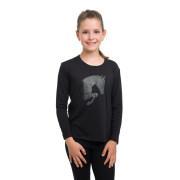 Camiseta de algodón de manga larga para niña Cavalliera Jumping Star