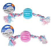 Juguete para perros con cuerda de nylon Duvoplus Dogtoy Puppy TPR