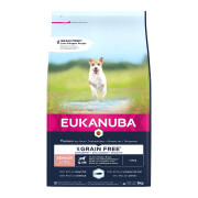 Complemento alimenticio para perros Eukanuba Grainfree Ocean Fish S/M