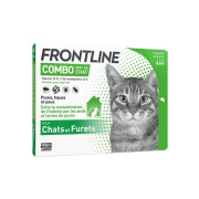 Control de plagas de gatos Frontline Combo (x6)
