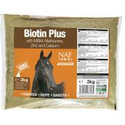 Suplemento alimenticio para cascos de caballos NAF Biotine Plus