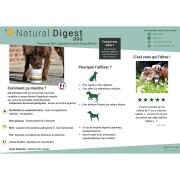 Suplemento digestivo para perros Natural Innov Natural'Digest - 200 g